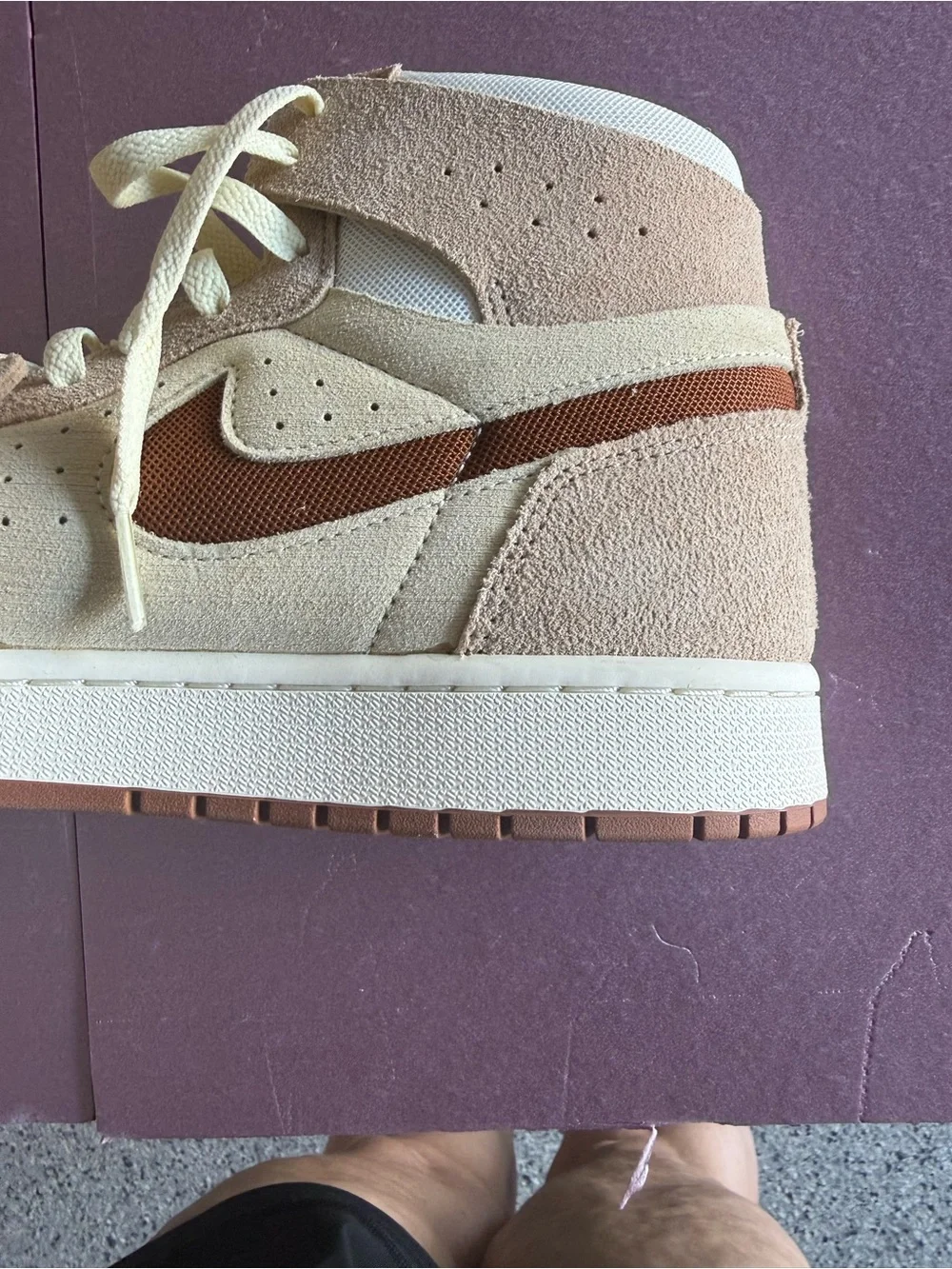 Nike Air Jordan 1 Zoom CMFT 2 sneakers in men’s size 10